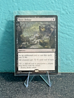 *Toxic Deluge* -Commander Masters (CMM) #191- Near Mint - Regular Rare - - Image 1