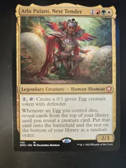 Atla Palani, Nest Tender NM Commander: Dominaria United MTG FREE SHIPPING - Image 1