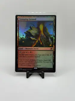 MTG Stomping Ground FOIL Edge of Eternities R 0258 - Image 1