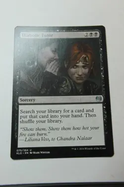 MTG Diabolic Tutor x1- -Kaladesh-Lightly Played - Image 1