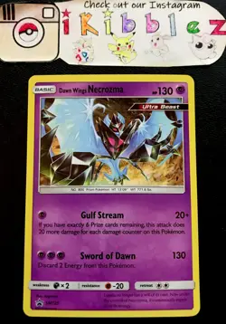 Dawn Wings Necrozma SM106 LP Holo Foil Pokemon Promo. Free Tracked Shipping! - Image 1