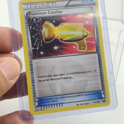 Pokemon Catcher (Gold) 111/108 - Pokemon Dark Explorers NM/LP - Image 3