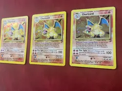 2000 Charizard 4/130 - Base Set 2 - Holo Rare - Pokemon TCG x3 - Image 4