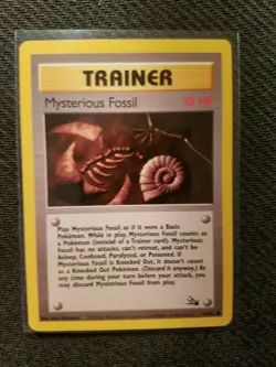 Pokemon Mysterious Fossil 62/62 Fossil Common NM/M - Image 1