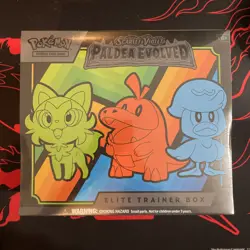 Nintendo Pokemon TCG Scarlet & Violet - Paldea Evolved Elite Trainer Box - 9 Pks 820650853661 - Image 1