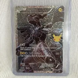Pokemon TCG Zekrom 114/114 Full Art Celebrations 25th Anniversary Mint Condition - Image 1