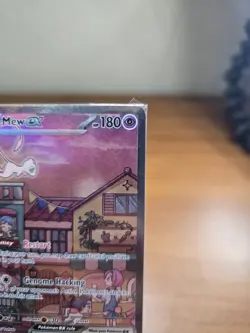 Mew ex SVP 053 Pokemon TCG Scarlet Violet 151 Black Star Promo Full Art SEALED - Image 3