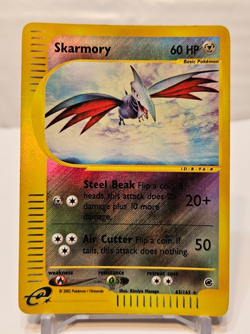 Skarmory 63/165 Reverse Holo Rare Expedition Pokemon 1095 - Image 1
