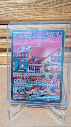 Pokemon TCG: Mew ex - 053 -Scarlet & Violet 151 Black Star Promo - NM - Image 1
