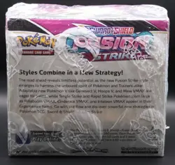 Pokemon Fusion Strike Booster Box – Factory Sealed – Loose Wrap + Acrylic - Image 4