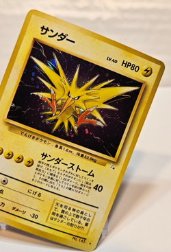 Zapdos No. 145 Holo Rare Japanese Pokemon Pocket Monsters 1338 - Image 4