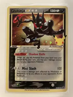 Greninja Star SWSH144 Black Star Promo Pokemon TCG NM - Image 1
