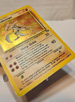 Kabutops 9/62 Holo Rare Unlimited Fossil Pokemon 1298 - Image 5