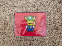 Mario Pikachu Box Japanese Pokemon Center TCG XY Break SEALED - Image 5