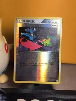 Switch 119/130 Reverse Holo Vintage (Diamond & Pearl) Pokemon TCG 2007 MP/HP - Image 3