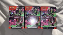 Pokemon Shrouded Fable Booster Bundle Lot Of 3 SEALED - Image 1