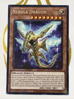 Nebula Dragon MZTM-EN078 1st Edition Rare Maze Of The Master Yu-Gi-Oh! TCG - Image 1