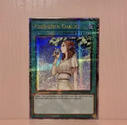 YuGiOh! Forbidden Chalice (Quarter Century Secret) RA04-EN137 1st Ed NM Stampede - Image 2