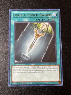 Yugioh! Double-Edged Sword Amde-En043 Rare 1st Edition - Image 1