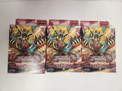 Yu-Gi-Oh! TCG Fire Kings Structure Deck X 3 Set SR14 1st Ed - Image 1