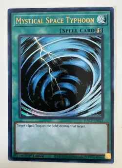 Yugioh Mystical Space Typhoon HAC1-EN023 Duel Terminal Ultra Rare 1st Ed NM - Image 1