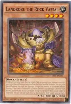 Structure Deck: Emperor of Darkness #SR01-EN012 Landrobe the Rock Vassal UN - Image 1