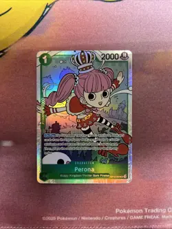 Perona OP12-034 SR One Piece TCG NM - US SELLER - SAME DAY SHIPPING - Image 1