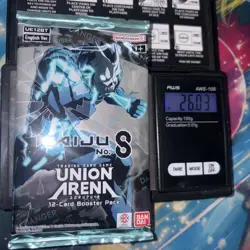 Heavy 26.03g Union Arena Kaiju No. 8 Sealed Booster Pack - Image 1