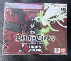 Union Arena TCG Black Clover Booster Box UE08BT [16 Packs] - SEALED - English - Image 1