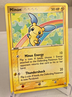 Minun 67/101 - EX Hidden Legends Set Pokemon Card - Lightly Played - Image 2