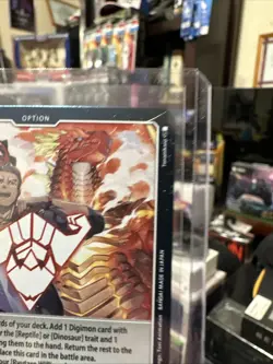 Digimon Card Game Unique Emblem: Primal Impact Dawn of Liberator P-227 NM/MINT! - Image 4