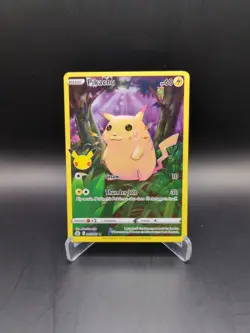 Pikachu Card 5/25 Celebrations Holo Pokemon TCG NM - LP - Image 1