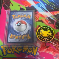 Pokemon Pikachu SV: Paldean Fates Stamped Promo Card 051/162 Pokemon Day 2026 - Image 2