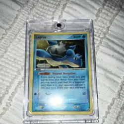 Pokemon Lapras Legend Maker Reverse Holo Rare Card 8/92 80 HP 2006 - Image 1