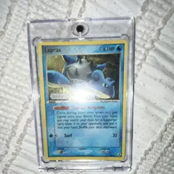 Pokemon Lapras Legend Maker Reverse Holo Rare Card 8/92 80 HP 2006 - Image 3