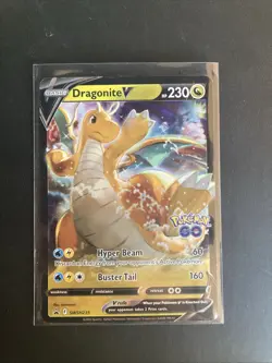 Pokemon Card Dragonite V SWSH235 Black Star Promo Ultra Rare LP - Image 1