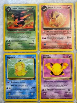 Team Rocket Vintage Lot 24 Cards Pokemon Charmander Flareon Jolteon Squirtle - Image 2