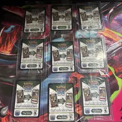Prismatic Evolutions Surprise Box Stamp Ex Promo Cards 9/9 Complete Set SEALED - Image 2