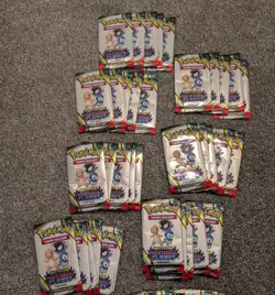 x35 Pokemon Phantasmal Flames Fun Pack Boosters (3 Card Packs) New & Sealed! 🔥 - Image 1