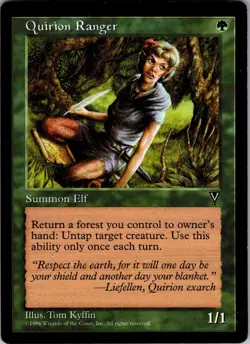 Quirion Ranger Visions Common LP Magic: The Gathering Normal - Image 1