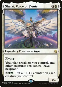 Shalai, Voice of Plenty The List Reprints Rare NM Magic: The Gathering Normal - Image 1