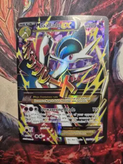 M Gallade EX 100/108 Full Art Roaring Skies Pokemon Card MP - Image 1