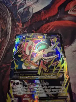M Gallade EX 100/108 Full Art Roaring Skies Pokemon Card MP - Image 2