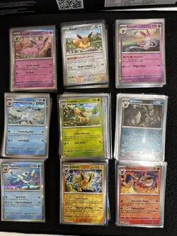 Pokemon Eeveelution HOLO & REVERSE 9 Card set PRISMATIC EVOLUTIONS Umbreon - Image 2