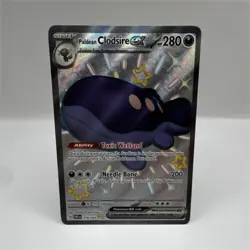 Pokemon Paldean Clodsire ex 219/091 SV: Paldean Fates Full Art Holo EX - Image 1