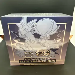 Pokemon Center Sword and Shield Chilling Reign Elite Trainer Box ETB Sealed New - Image 1