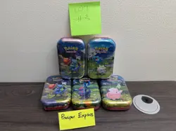 LOT OF 5 SEALED ✅ Pokemon TCG Ascended Heroes MINI TINS Brand New READY TO SHIP - Image 1