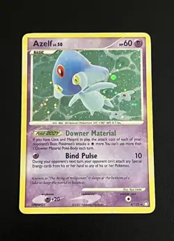 Pokemon Azelf Lv.50 4/123 Diamond & Pearl Mysterious Treasures Holo Rare 2007 MP - Image 1