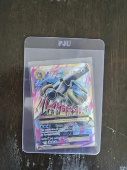 Pokemon TCG Evolutions Mega Blastoise EX Full-Art 102/108 - Image 1