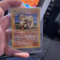 Arcanine 23/102 Shadowless Pokemon Base Set LP - Image 3